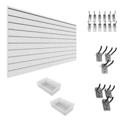 PVC Slatwall Organizer Bundle