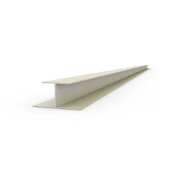 48.5 In. PVC H Trim -Proslat Store H Trim Sandstone 49aa529a fab8 440a 8679 478d08186651
