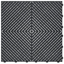 Ribtrax Smooth – Jet Black Tile
