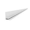 48.5 In. PVC L Trim -Proslat Store L Trim White