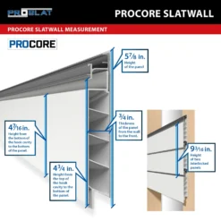 PROCORE Slatwall Sports Bundle -Proslat Store PROCORE measurements EN d97a5c59 2627 4648 a335 492d9f2d10c2