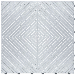 Ribtrax Smooth – Pearl Silver Tile