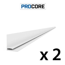 PROCORE PVC Top Trim Pack -Proslat Store Procore L trim x2 bba6cef8 d7f6 4dc5 8bc7 f23fed2bf85c