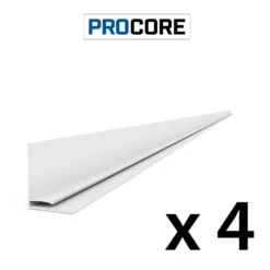 PROCORE PVC Top Trim Pack -Proslat Store Procore L trim x4 f5b61f96 3218 4867 8c3a 3eab1dac1bfd