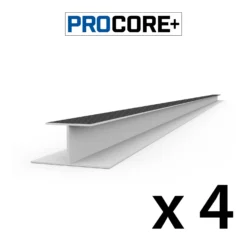 8 Ft. PROCORE+ Black Carbon Fiber PVC H-Trim Pack 10 8 Ft. PROCORE+ Black Carbon Fiber PVC H-Trim Pack -Proslat Store Procore PLUS H trim x4 3f8487df b229 4a7a 80b1 308b92d39b61
