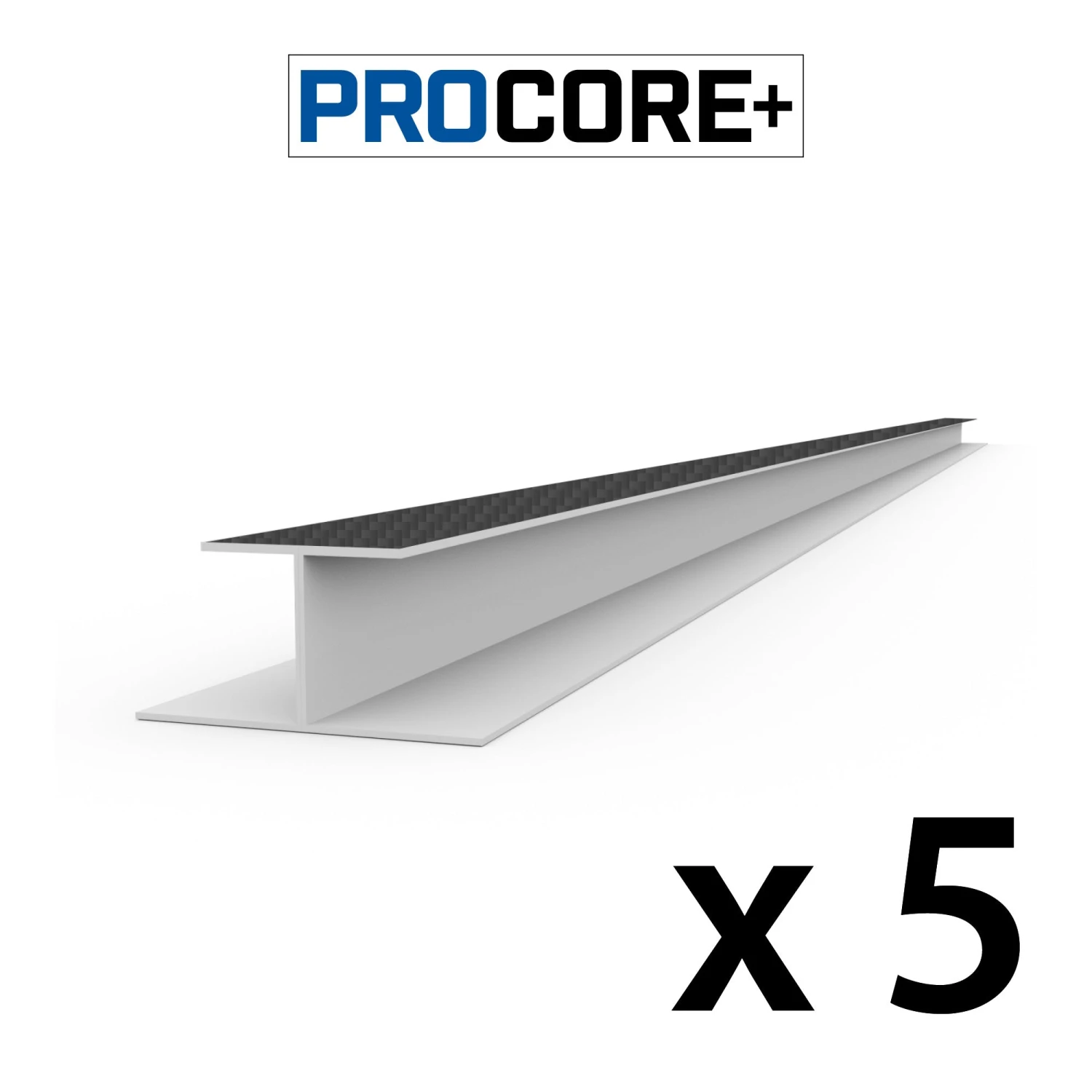 8 Ft. PROCORE+ Black Carbon Fiber PVC H-Trim Pack 7 8 Ft. PROCORE+ Black Carbon Fiber PVC H-Trim Pack - Image 5