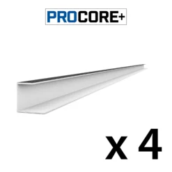 8 Ft. PROCORE+ Black Carbon Fiber PVC Side Trim Pack -Proslat Store Procore PLUS J trim x4 83b61b6d 10aa 4f5c 878c 81e3374d0fee