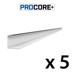 8 Ft. PROCORE+ Black Carbon Fiber PVC Side Trim Pack -Proslat Store Procore PLUS J trim x5 8efab635 ac30 4a00 9f21 754ceec38dc0