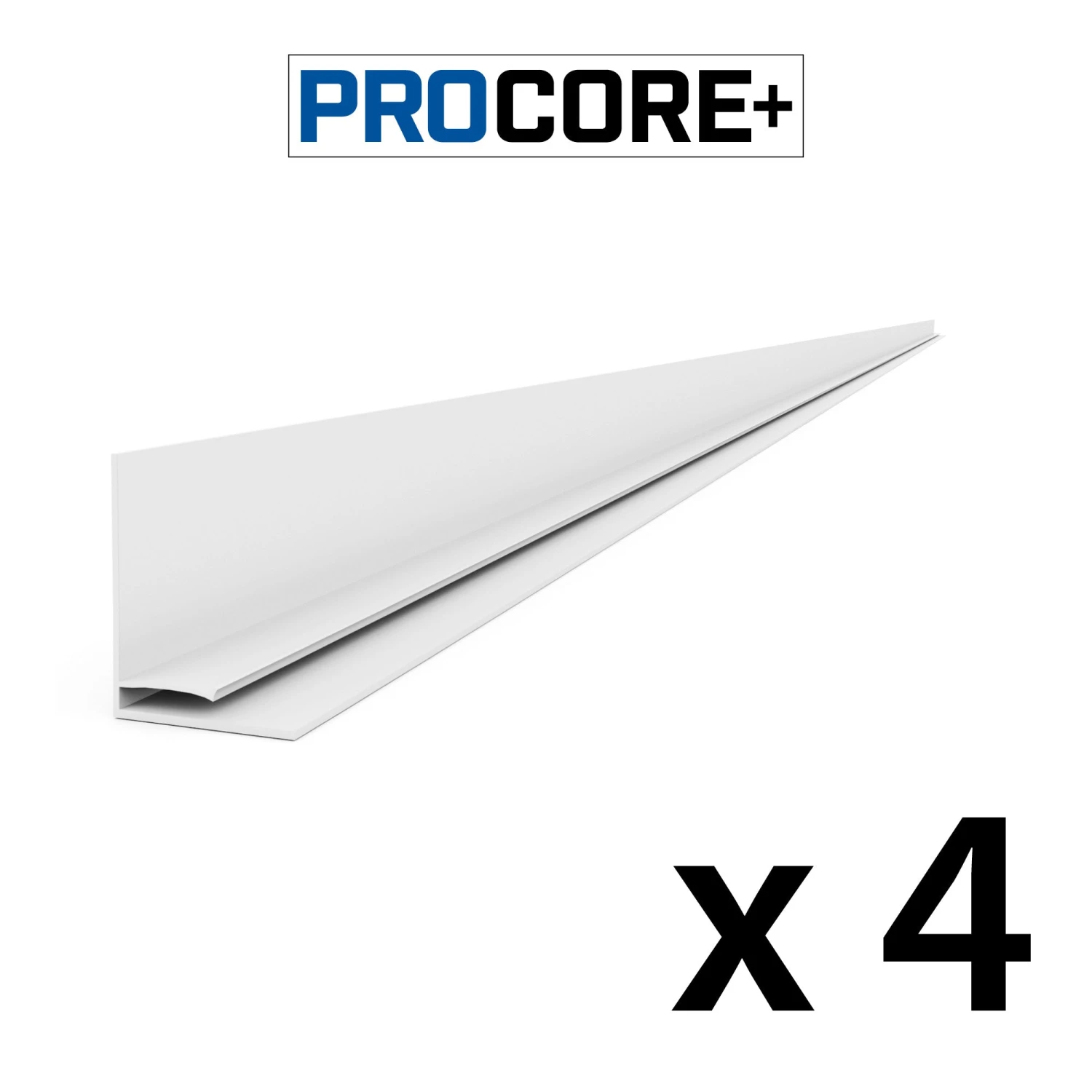 8 Ft. PROCORE+ Silver Gray Carbon Fiber PVC Top Trim Pack 6 8 Ft. PROCORE+ Silver Gray Carbon Fiber PVC Top Trim Pack - Image 4