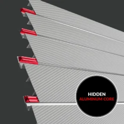 4 Ft. X 8 Ft. PROCORE+ Silver Gray Carbon Fiber PVC Slatwall – 4 Pack 128 Sq Ft 16 4 Ft. X 8 Ft. PROCORE+ Silver Gray Carbon Fiber PVC Slatwall – 4 Pack 128 Sq Ft -Proslat Store Procore silver strip EN caa21081 7b52 4ecc 8a14 6c2b612e07d4