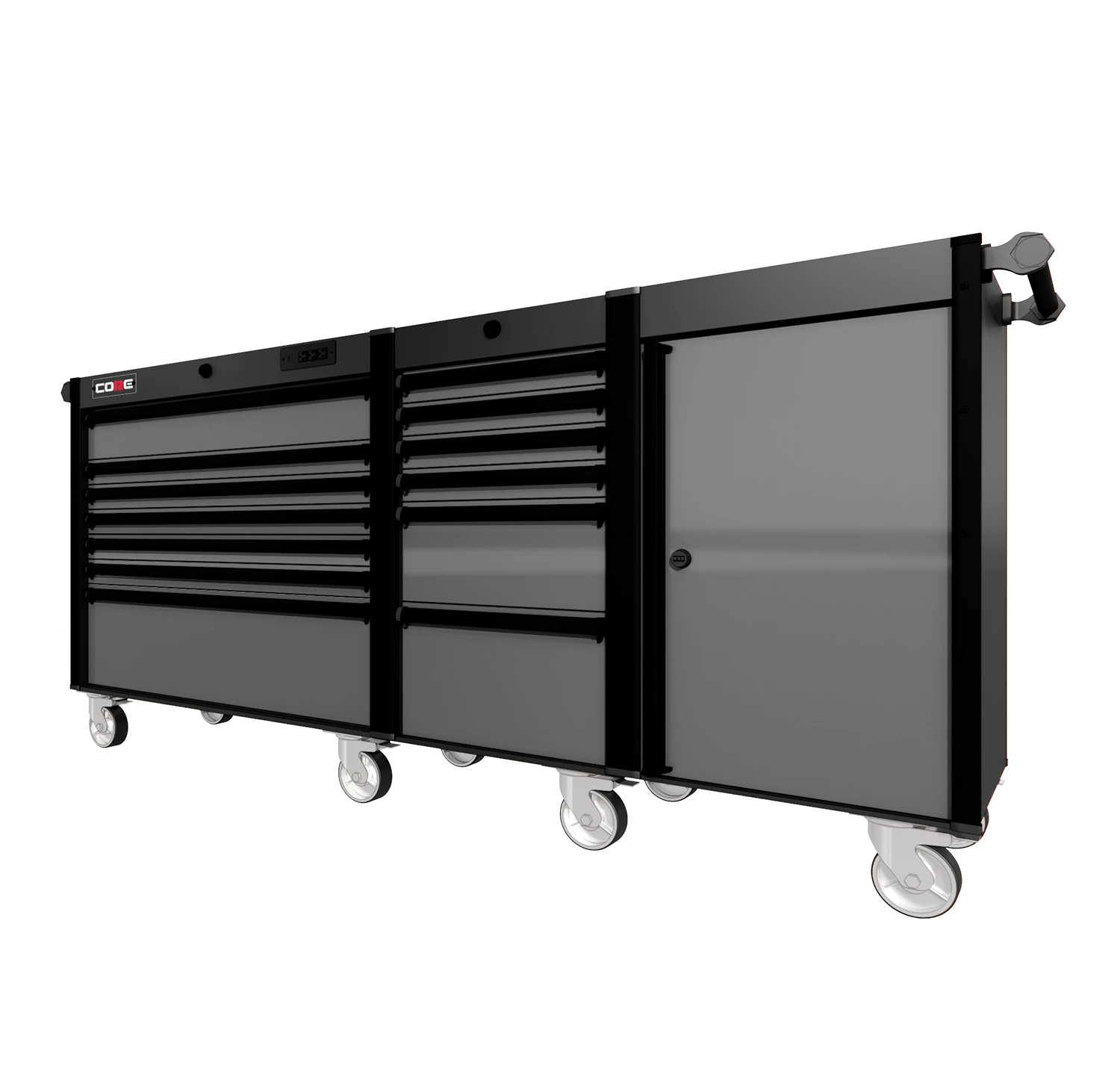 88 Series - 13 Drawers - Black Handles - Traditional Casters 4 88 Series - 13 Drawers - Black Handles - Traditional Casters - Image 2