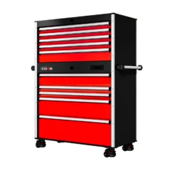 44 Series - 10 Drawers - Silver Handles - Foot Casters 13 44 Series - 10 Drawers - Silver Handles - Foot Casters -Proslat Store SERIE 44 NO4 RED FOOT CAST