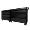 88 Series - 11 Drawers - Black Handles - Foot Casters 1 88 Series - 11 Drawers - Black Handles - Foot Casters -Proslat Store SERIE 88 NO2 BLK BLK FOOT CAST