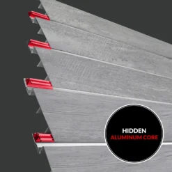 4 Ft. X 8 Ft. PROCORE+ Gray Wood PVC Slatwall – 4 Pack 128 Sq Ft -Proslat Store WOOD Hidden alu EN 2ceec6b5 9c82 4d79 b318 da93c1619702