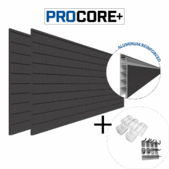 PROCORE+ Black Carbon Fiber Slatwall Ultimate Bundle